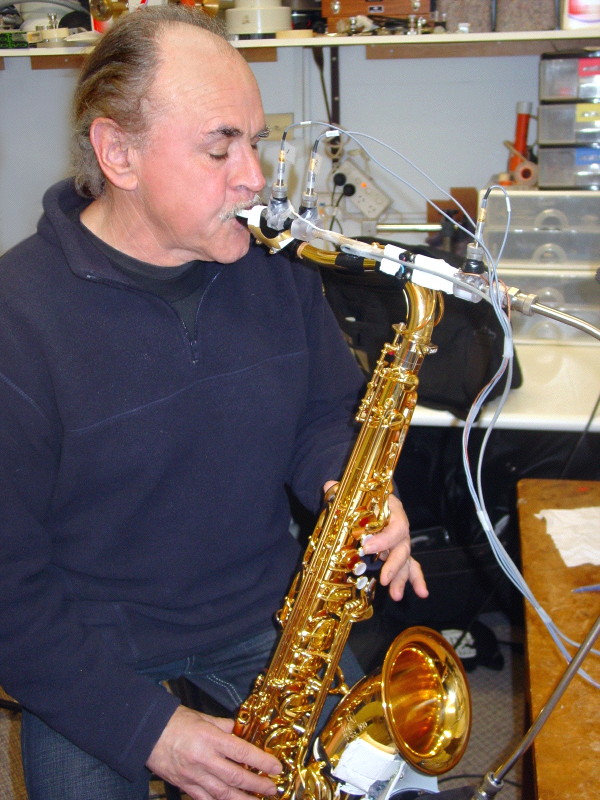 The low register of the sax